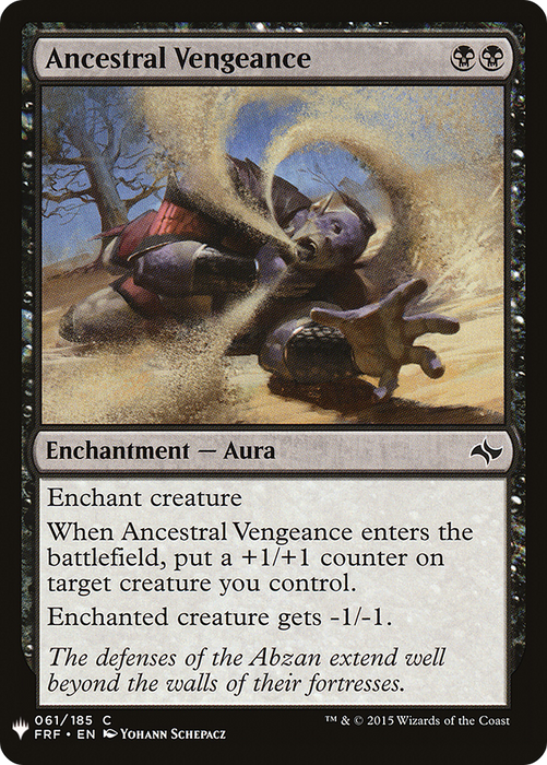 Ancestral Vengeance (LIST-FRF-61) - common