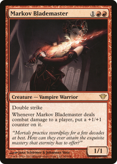 Markov Blademaster (DKA-096) - rare