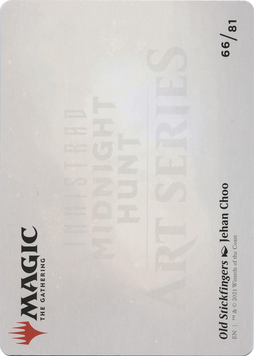 Old Stickfingers // Old Stickfingers (AMID-066) - common (Borderless) - Foil