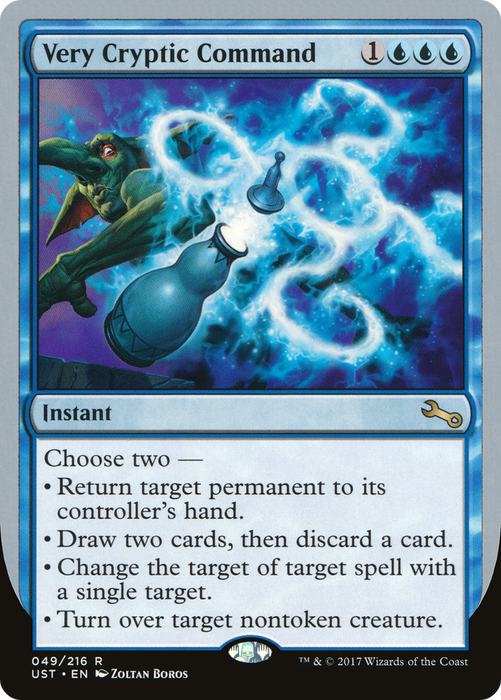 Very Cryptic Command (UST-49D) - rare - Foil