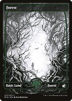 Forest (MID-277) - common: (Full Art, Showcase)