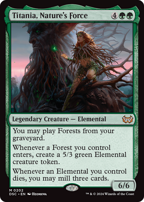 Titania, Nature's Force (DSC-202) - mythic