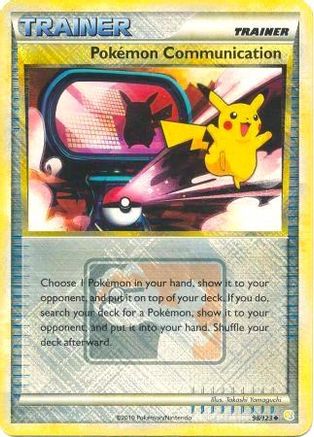 Pokemon Communication (098/129) - LCC  - Promo - Reverse Holofoil