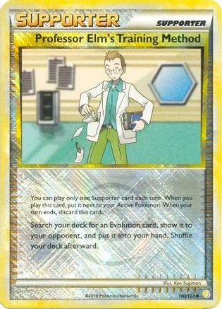 Professor Elm's Training Method (100/123) - LCC  - Promo - Reverse Holofoil