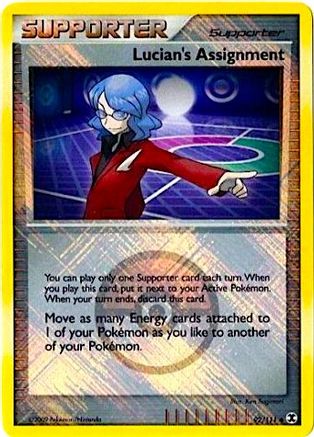 Lucian's Assignment (092/111) - LCC  - Promo - Reverse Holofoil