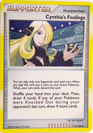 Cynthia's Feelings (131/146) - MCP  - Promo - Holofoil