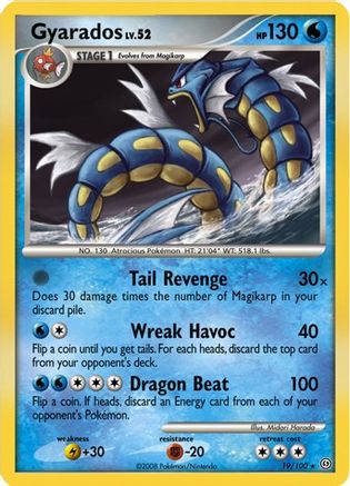 Gyarados (019/100) - DE  - Holo Rare - Holofoil