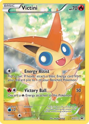 Victini (XY117) - XP  - Promo - Holofoil
