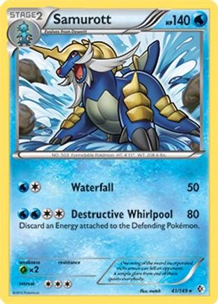 Samurott (041/149) - DE  - Rare