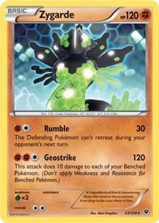 Zygarde (053/124) - DE  - Holo Rare - Holofoil