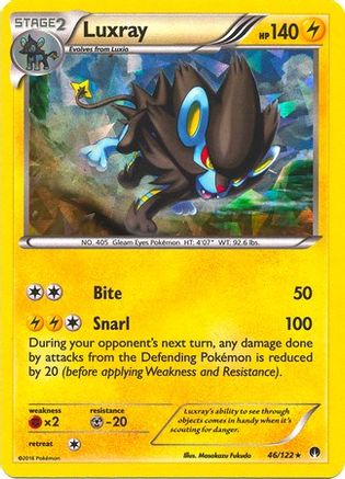 Luxray (046/122) - DE  - Holo Rare - Holofoil