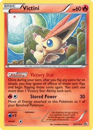 Victini (023/113) - DE  - Rare