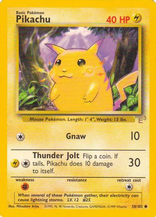 Pikachu (058/102) - MCP  - Promo