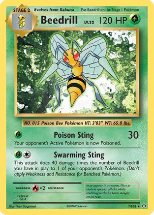 Beedrill (007/108) - XE  - Rare