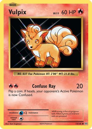 Vulpix (014/108) - XE  - Common