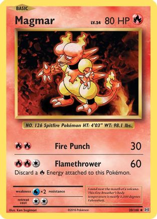 Magmar (020/108) - XE  - Uncommon