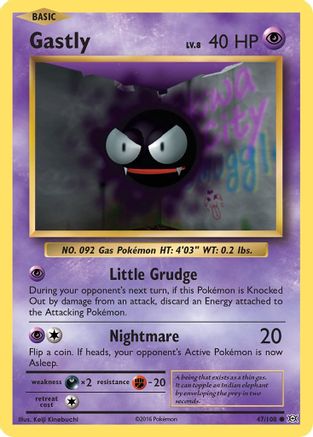 Gastly (047/108) - XE  - Common
