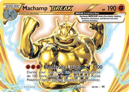 Machamp BREAK (060/108) - XE  - Rare BREAK - Holofoil