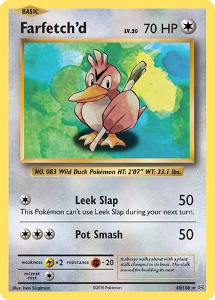 Farfetch'd (068/108) - XE  - Rare