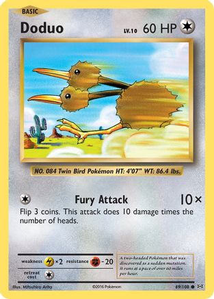 Doduo (069/108) - XE  - Common