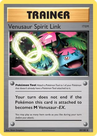 Venusaur Spirit Link (089/108) - XE  - Uncommon