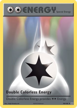 Double Colorless Energy (090/108) - XE  - Uncommon