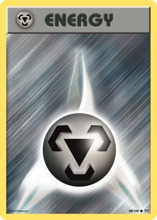 Metal Energy (098/108) - XE  - Common - Reverse Holofoil