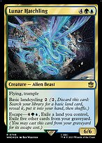 Lunar Hatchling (WHO-746) - rare - Foil