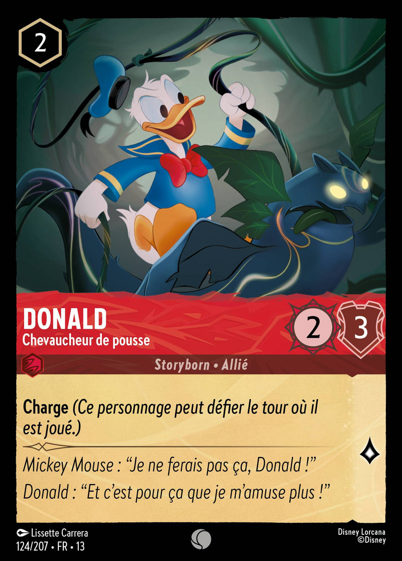 Donald - Chevaucheur de pousse