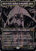 Elesh Norn, Mother of Machines (ONE-345) - mythic (Borderless) - Foil