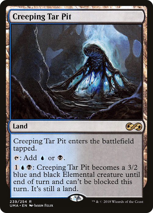 Creeping Tar Pit (UMA-239) - rare - Foil
