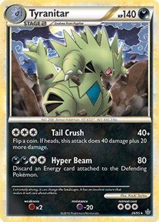 Tyranitar (026/095) - DE  - Holo Rare - Holofoil