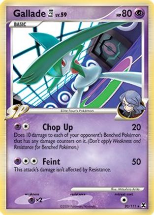 Gallade E4 (020/111) - DE  - Holo Rare - Holofoil