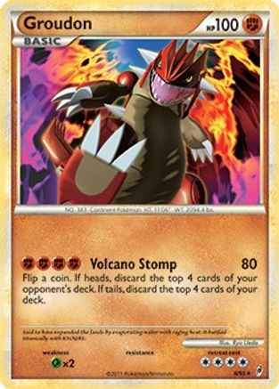 Groudon (006/095) - DE  - Rare