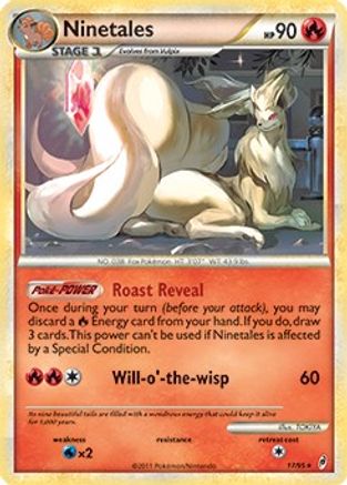 Ninetales (017/095) - DE  - Rare