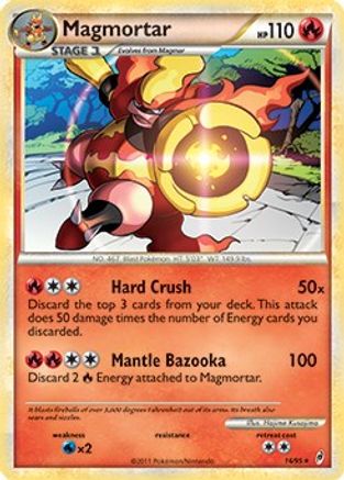 Magmortar (016/95) - DE  - Rare