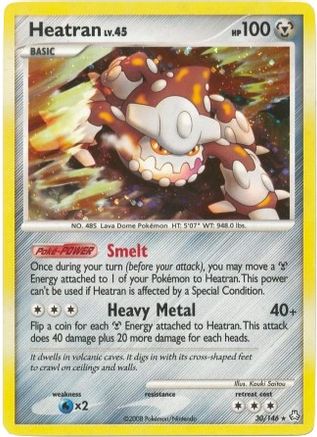 Heatran (030/146) - DE  - Holo Rare - Holofoil