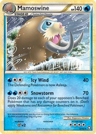 Mamoswine (005/102) - DE  - Holo Rare - Holofoil