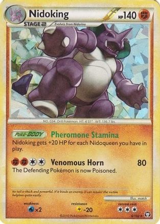 Nidoking (006/102) - DE  - Holo Rare - Holofoil