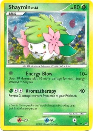 Shaymin (038/127) - DE  - Holo Rare - Holofoil