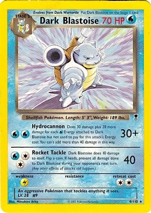 Dark Blastoise (004/110) - DE  - Rare