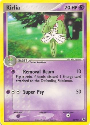 Kirlia (034) - EBS  - Uncommon