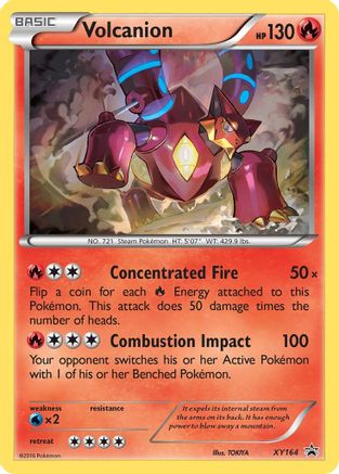 Volcanion (XY164) - XP  - Promo - Holofoil