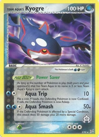 Team Aqua's Kyogre (003/095) - DE  - Rare