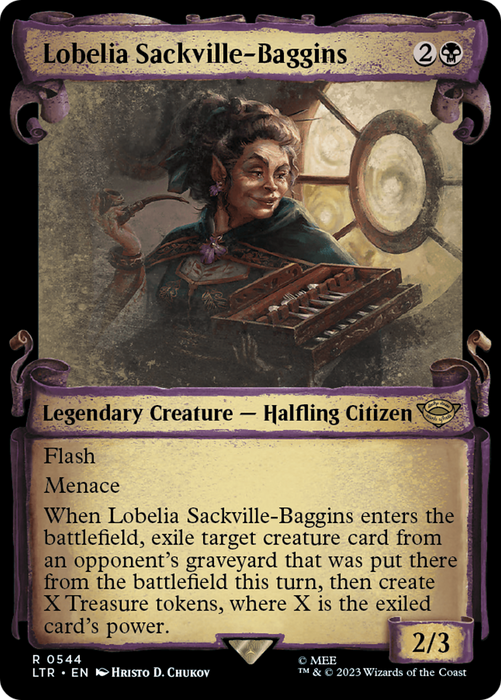 Lobelia Sackville-Baggins (LTR-544) - rare: (Showcase)