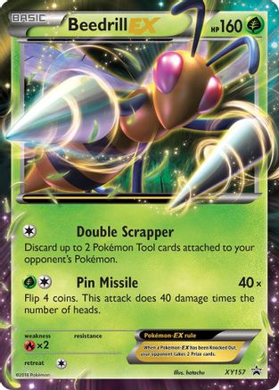 Beedrill EX (XY157) - XP  - Promo - Holofoil