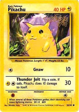 Pikachu (058/102) - MCP  - Promo