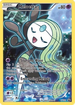 Meloetta (XY120) - XP  - Promo - Holofoil