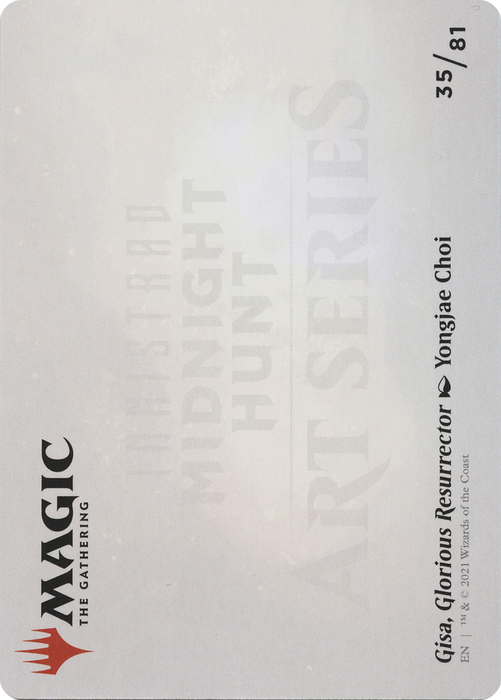 Gisa, Glorious Resurrector // Gisa, Glorious Resurrector (AMID-035) - common (Borderless)