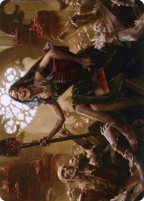 Gisa, Glorious Resurrector // Gisa, Glorious Resurrector (AMID-035) - common (Borderless) - Foil